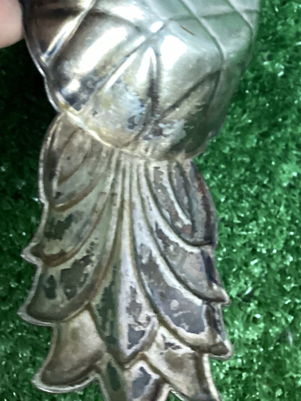 Tropical International SIlver Company Pineapple Trinket Dish SIlver Planted - Picture 9 of 14